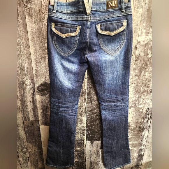 🔥NV Bootcut, Sequin Pockets, W 27, L 30.5 - Picture 3 of 3